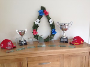 James pointed out,Ben has 7 trophies from 4 weekends and he has 2 from 1.